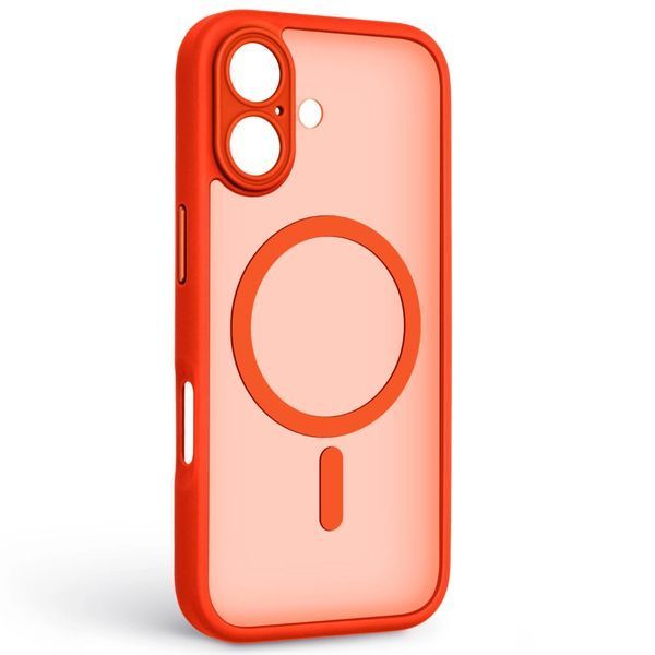 Чохол до мобільного телефона Armorstandart Lush MagCase Apple iPhone 17 Orange (ARM87483) ARM87483 фото