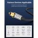 Кабель мультимедійний Optical Toslink 1.0m gray Vention (BAVHF) BAVHF фото 9